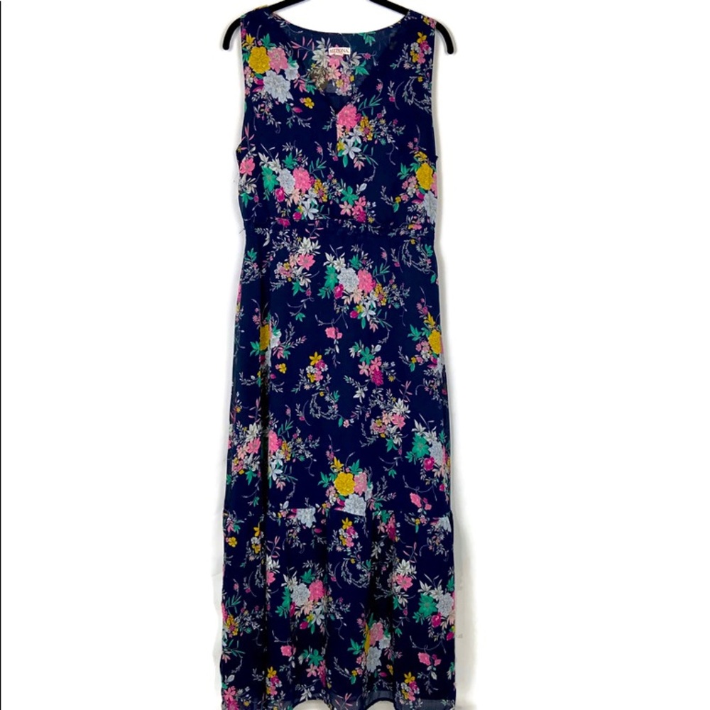 Merona Floral Maxi Dress - Large